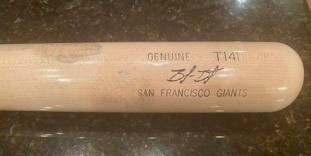 Brandon Belt Game Used Bat San Francisco Giants Flash Sale-image