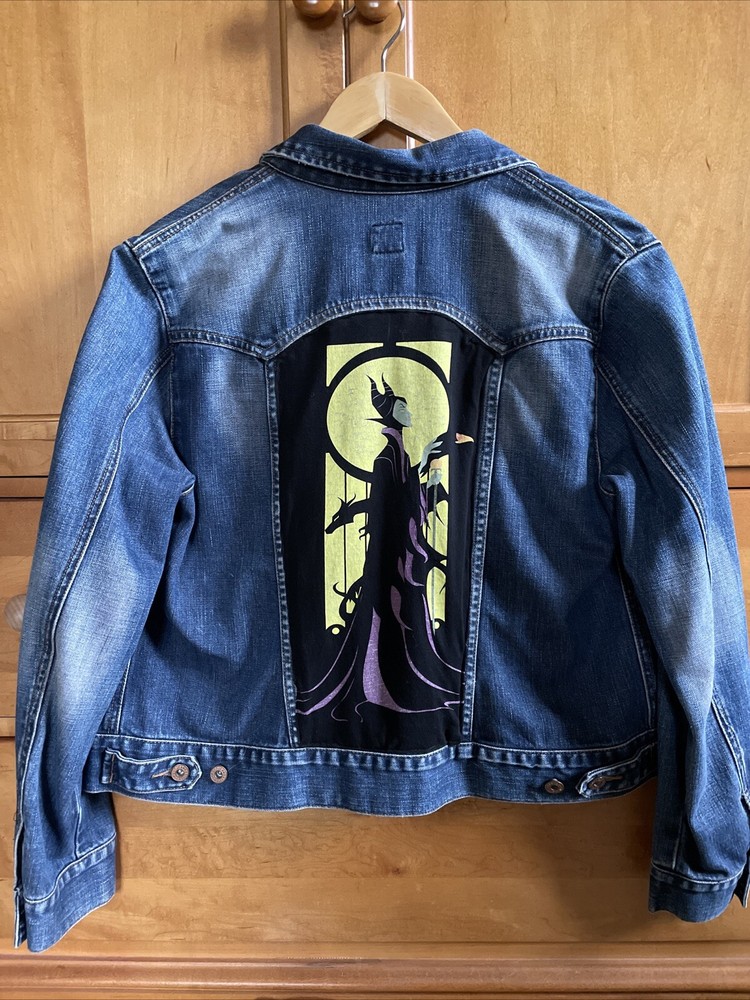 Gap Denim Jacket With T-shirt Sewn On Back