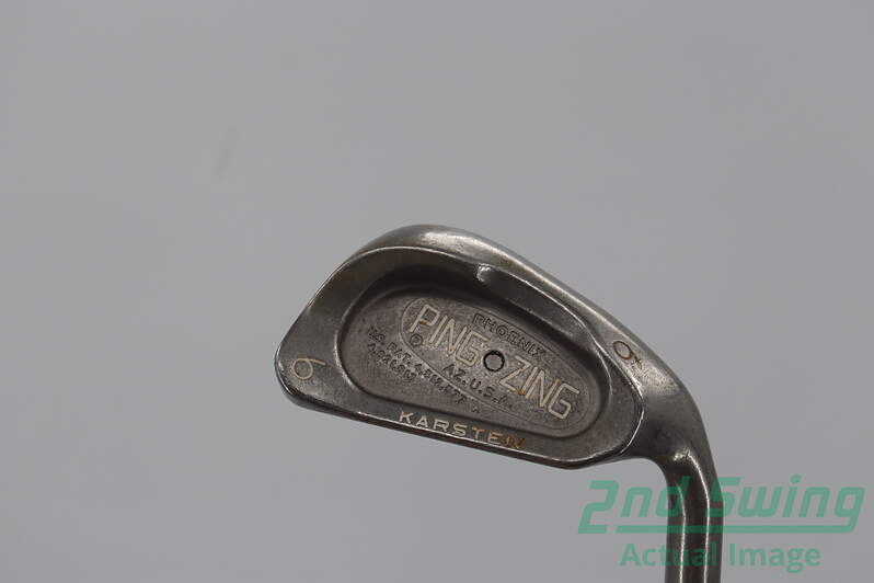 Ping Zing 2 6 Iron Steel Stiff Right-Handed 37.5 Inch Golf Club