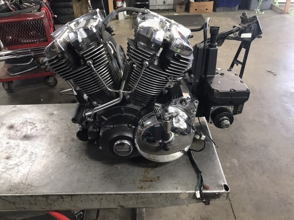 07 Yamaha XV1700 XV 1700 Road Star Warrior Engine Motor