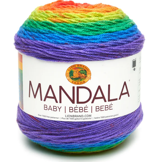 Lion Brand Mandala® Baby Yarn.