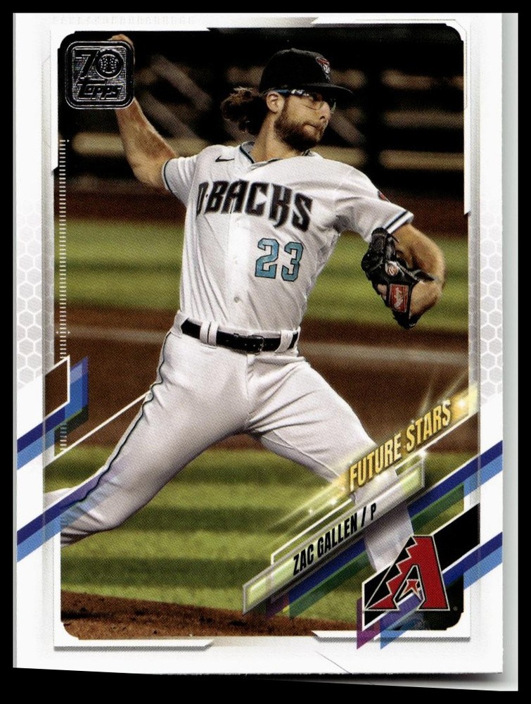 2021 Topps Baseball Card #440 Zac Gallen Arizona Diamondbacks