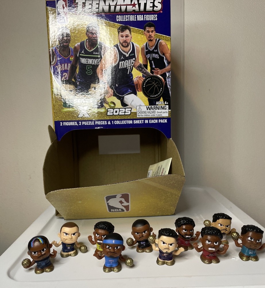 NBA Teenymates 2025 Series X Complete Lot and Box Set