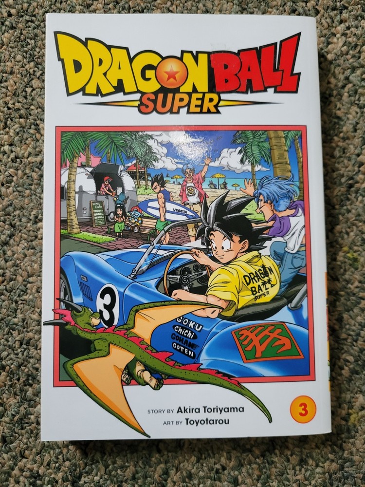 Dragon Ball Super Vol 3 Manga by Akira Toriyama