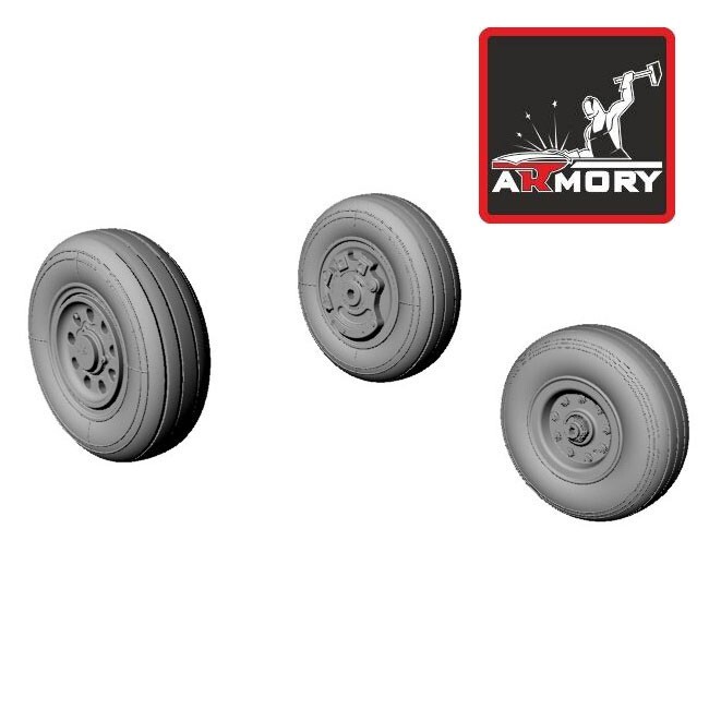 Armory Models AR AW72305 Scale 1/72 F-35A LightningII wheels for scale model kit