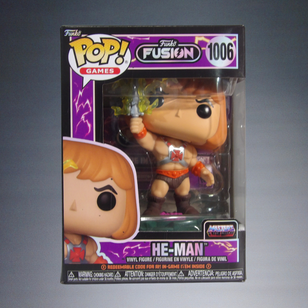 Funko Pop Games Funko Fusion MOTU He-Man Vinyl Figure #1006