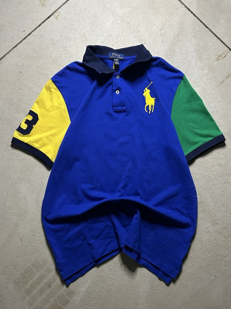 Vintage Polo Ralph Lauren Big Pony Polo Shirt Size XL