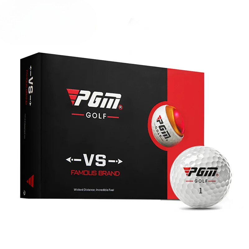 3-Layer Synthetic Rubber Golf Balls Gift Box Set