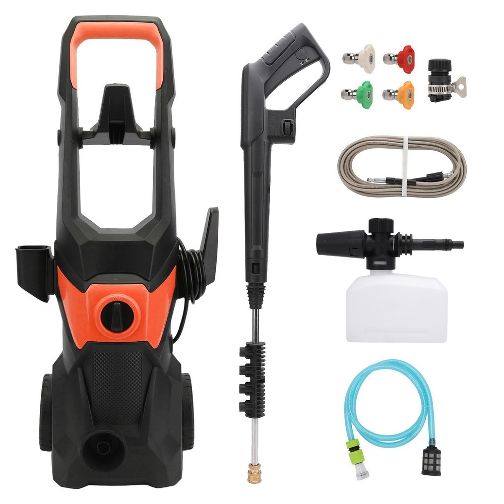 4000PSI 2.4GPM Electric Pressure Washer with 4 Nozzles High Power Cleaner  