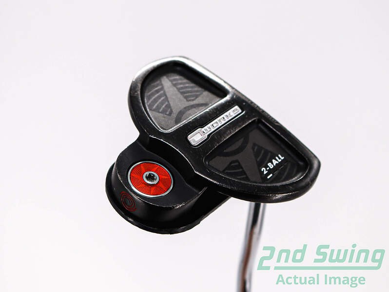 Odyssey O-Works 2-Ball Putter Slight Arc Steel Right 34.0in