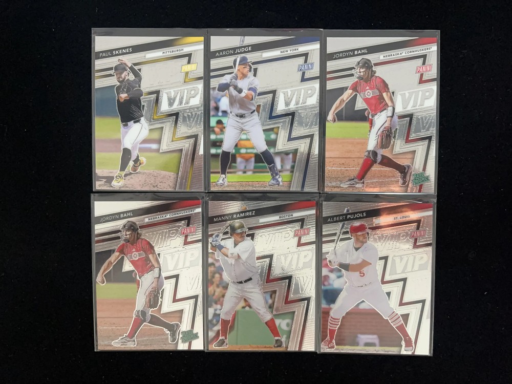 2025 Panini The National VIP Gold Aaron Judge Jordyn Bahl Paul Skenes Lot*6 HD