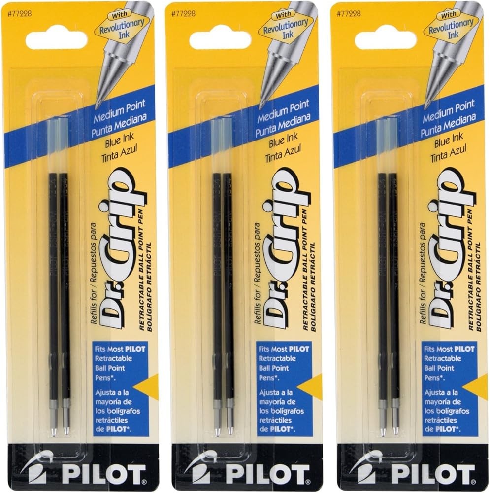 (Free Duty Tax) Pilot Better/EasyTouch/Dr Grip Retractable Ballpoint Pen Ref