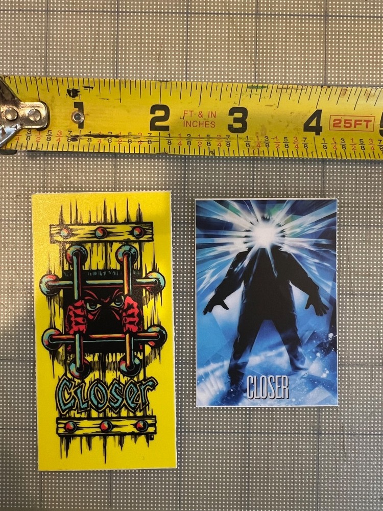 CLOSER Skateboard Magazine Sticker Pack - John Lucero / The Thing