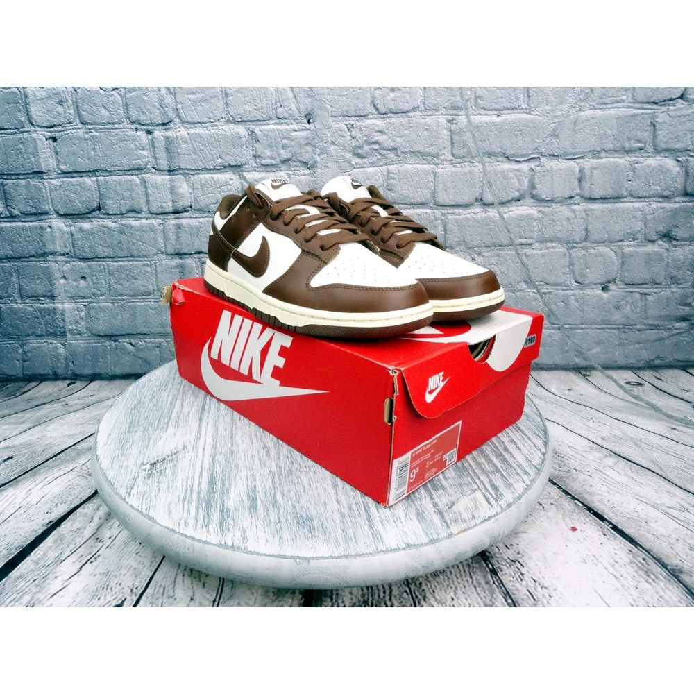 Nike Dunk Low Cacao Wow Sail Coconut Milk Men Size 9.5 New In Box
