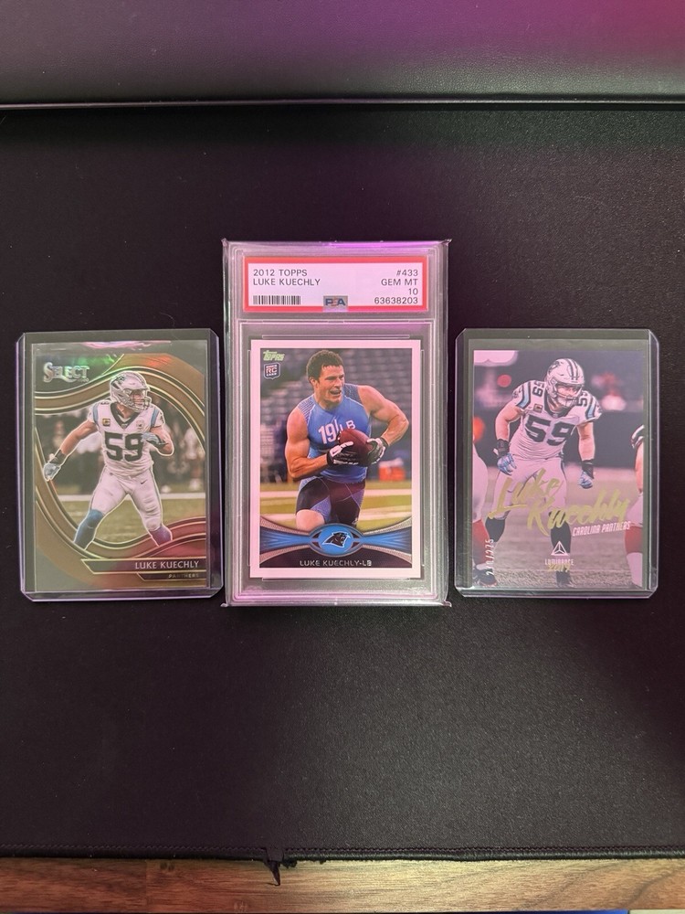 Luke Kuechly Lot - PSA 10 Rookie / SSP Die Cut / SSP Luminance - Panthers