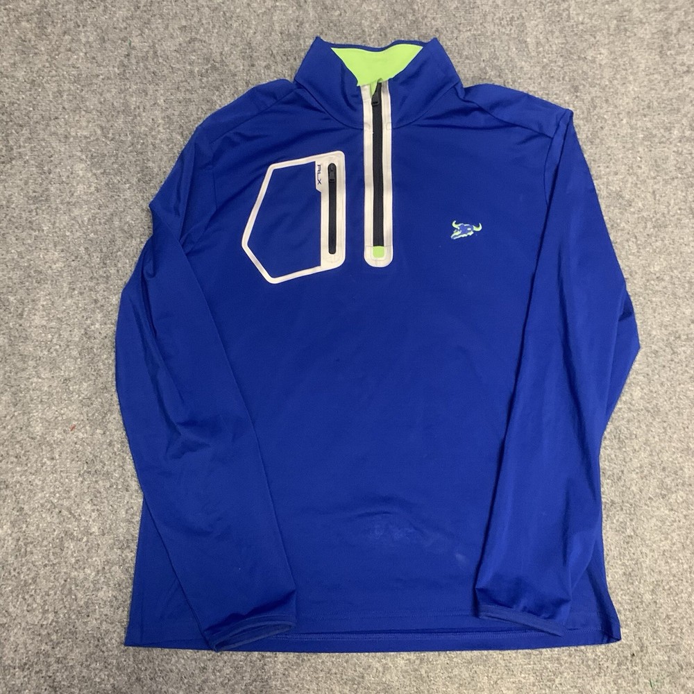 RLX Ralph Lauren Men’s Performance Stretch 1/4 Zip Pullover Size L