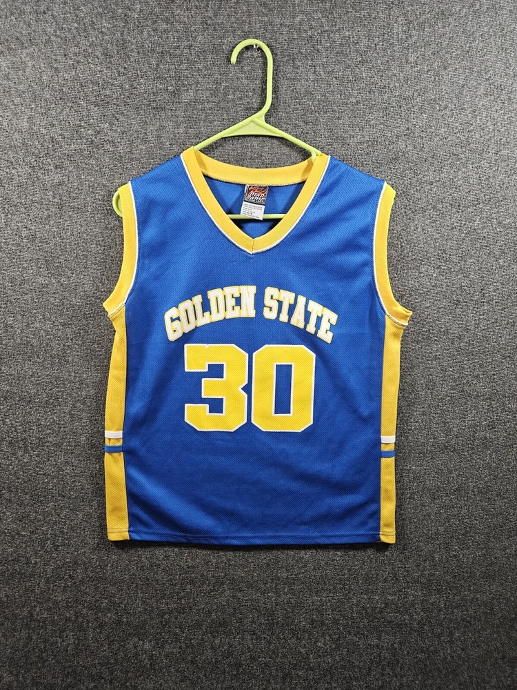 Youth Golden State Warriors Jersey Size 16/18 Pre-Owned Fast Shipping