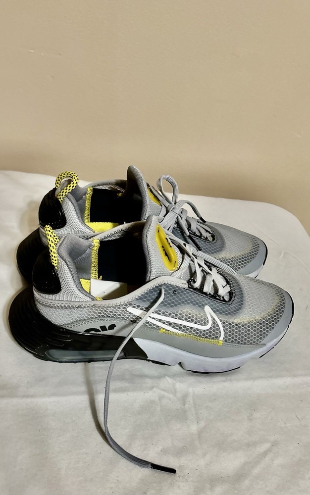 Nike Air Max 2090 Gray and Yellow Sneakers Size 5Y or Women’s 6.5
