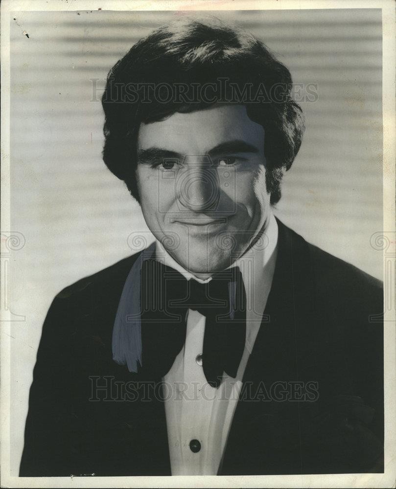 1971 Press Photo Anthony Newley Fisher Theater Detroit - dfpb14747
