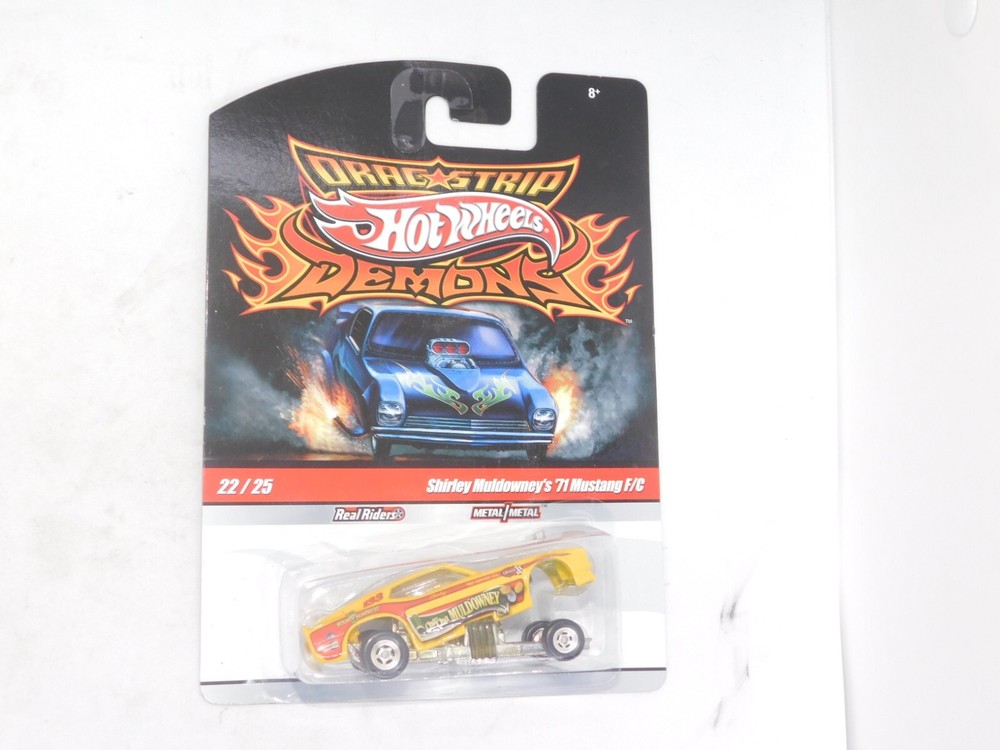 Hot Wheels Drag Strip Demons SHIRLEY MULDOWNEYS '71 MUSTANG FUNNY CAR