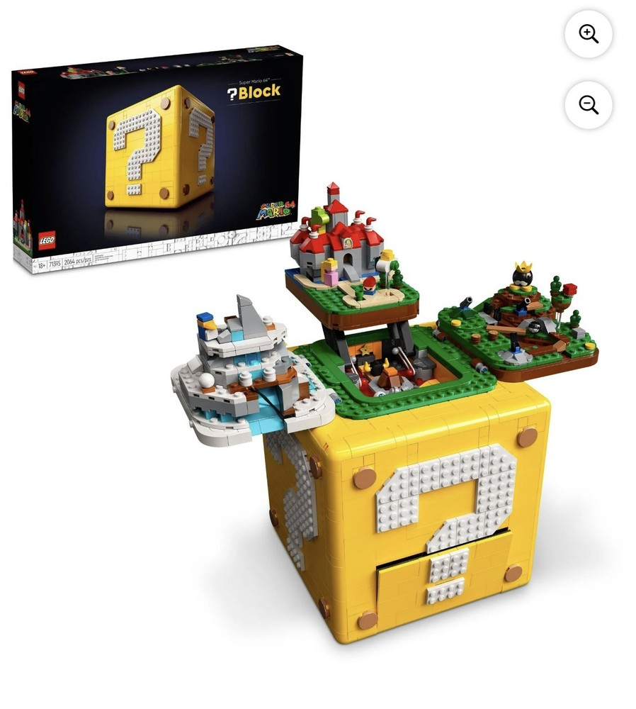 LEGO Super Mario: Super Mario 64 Question Mark Block (71395)
