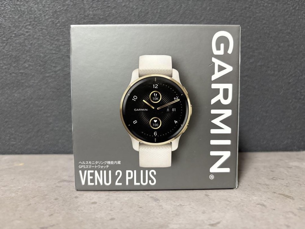 Garmin Venu 2 Plus Smartwatch in Sleek White