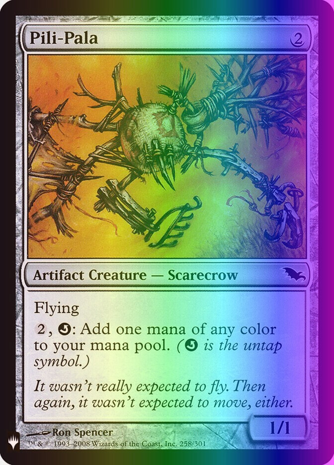 MTG Pili-Pala (SHM-258/124) Mystery Booster Retail Edition Foils LP FOIL