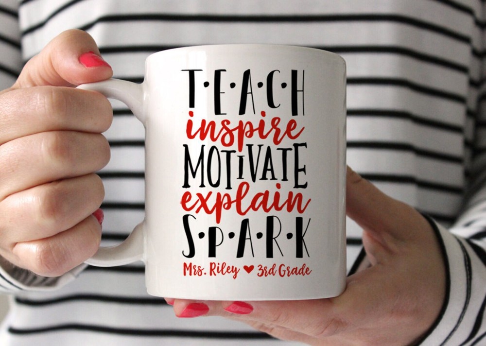 Teacher Coffee Mug Teacher Appreciation Gift Kindergarten Teacher Gift 1330a