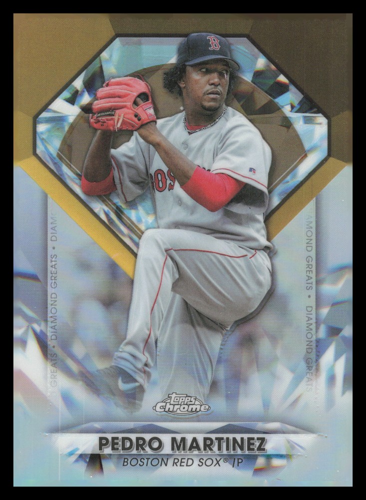 2022 Topps Chrome Update Diamond Greats Die Cuts #DGC5 Pedro Martinez