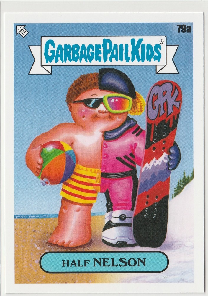 Half Nelson Garbage Pail Kids GPK 2021 Go On Vacation Series 79a Card