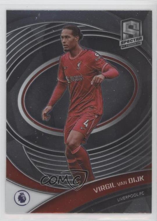 2021-22 Panini Chronicles Base Premier League Spectra Virgil Van Dijk #261