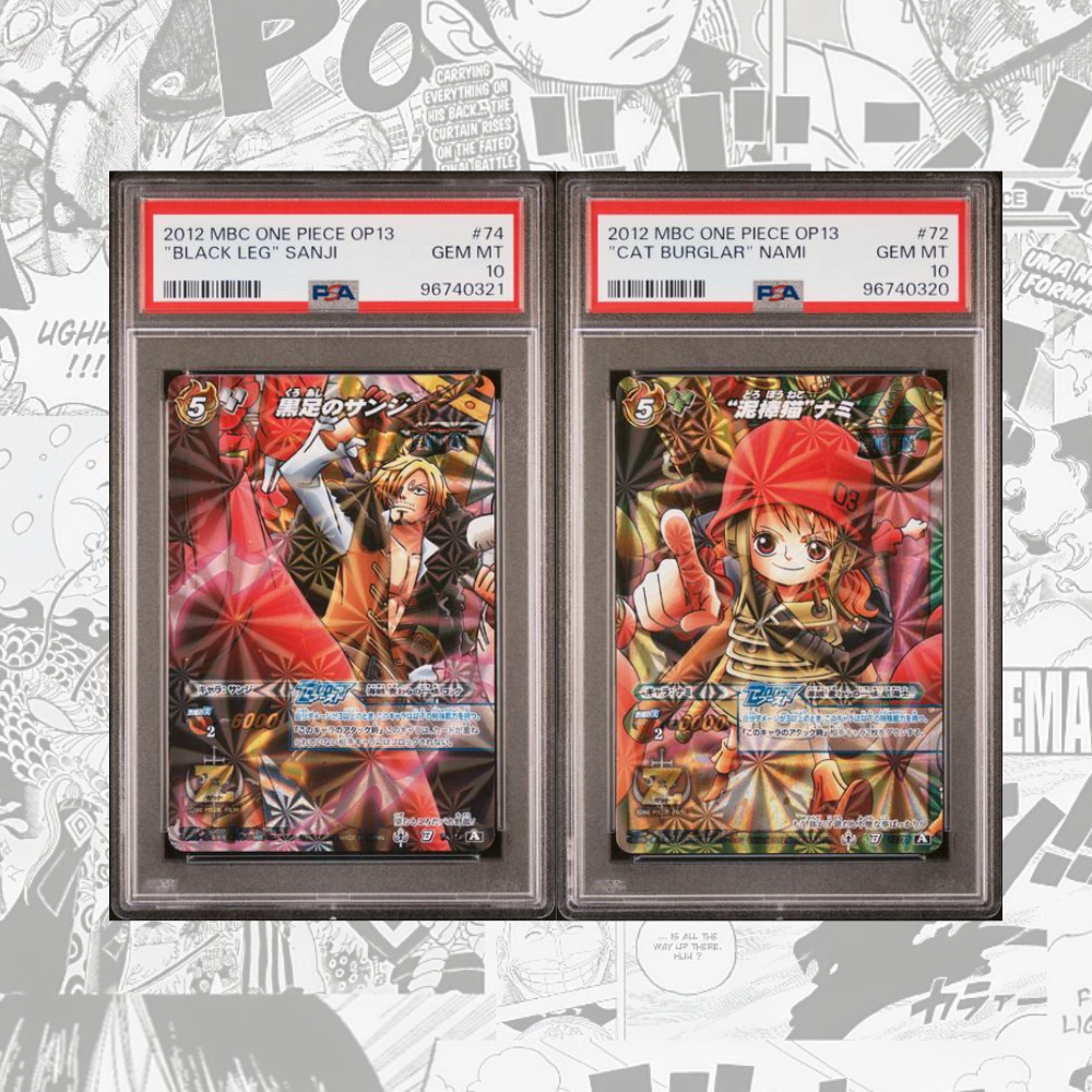 PSA10 2012 MIRACLE BATTLE CARDDASS ONE PIECE OP13 72 