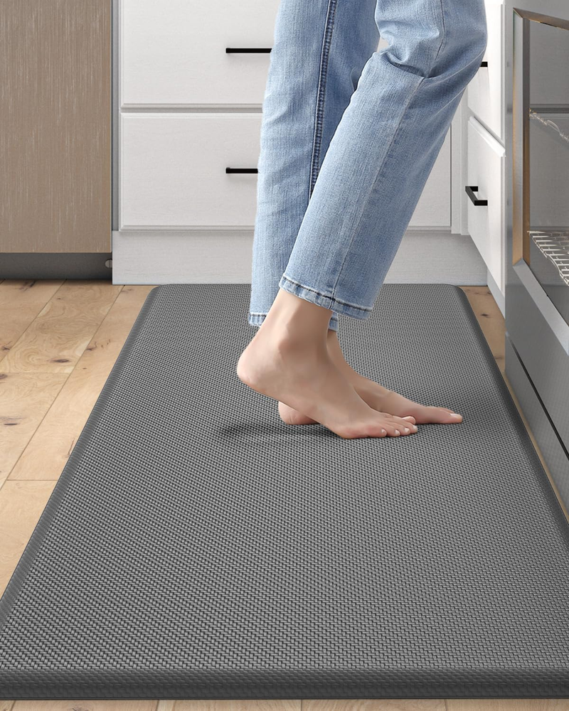 Cushioned Anti-Fatigue Kitchen Mat Non-Slip Waterproof Comfort Standing Floor Rug