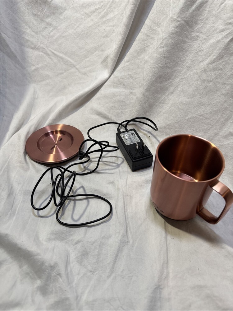 Ember Smart Mug 10oz Rose Gold Temperature Control
