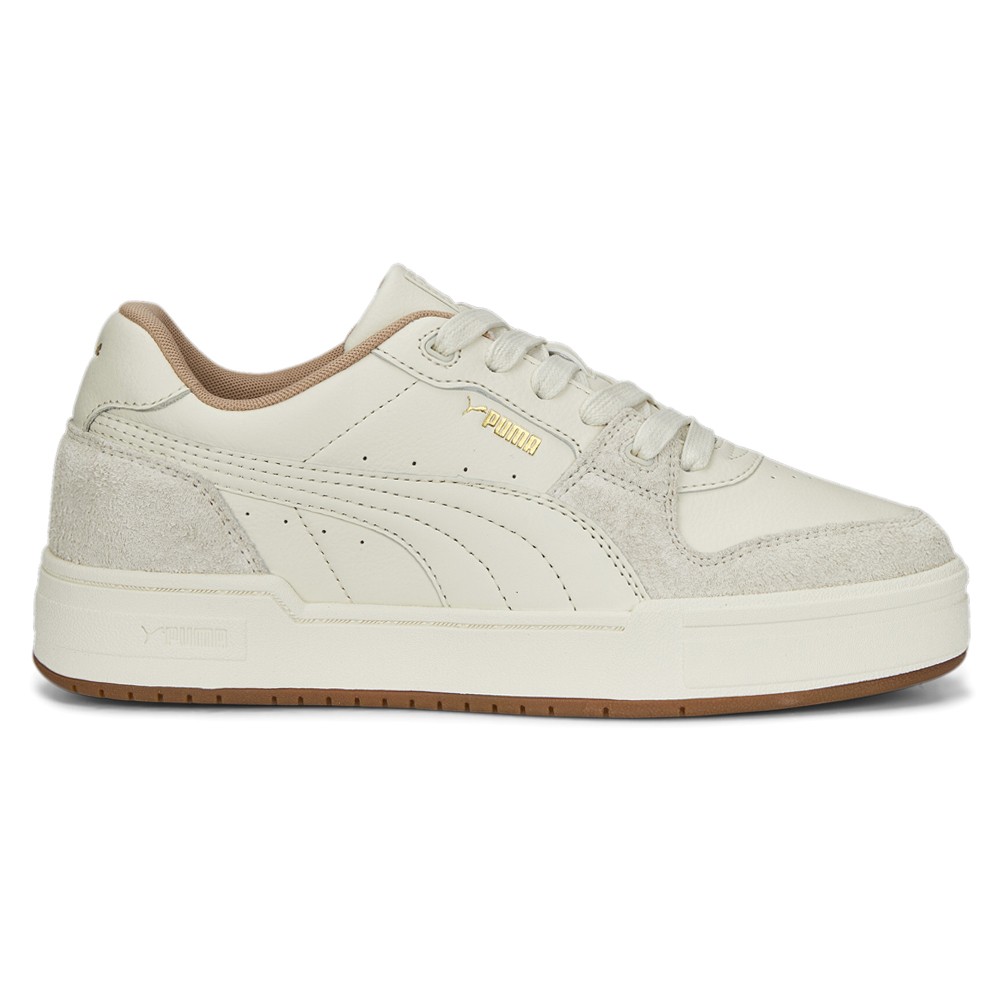 PUMA Ca Pro Lux Prm Lace Up  Mens White Sneakers Casual Shoes 39013302
