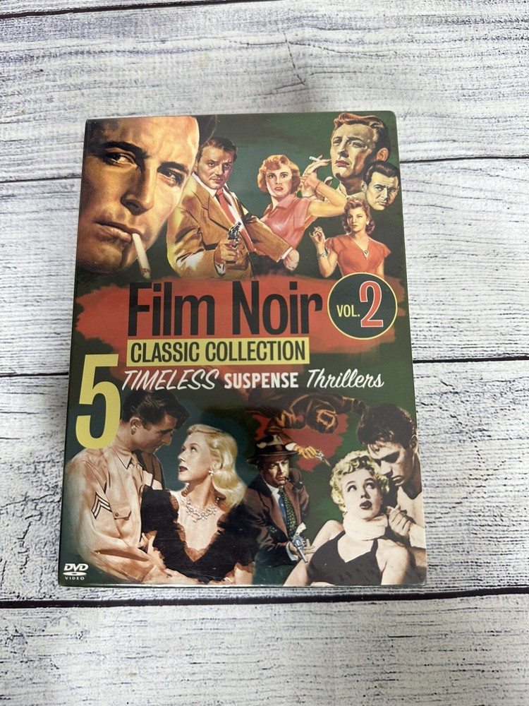 The Film Noir Classics Collection - Vol. 2 (DVD, 2005, 5-Disc Set) Sealed