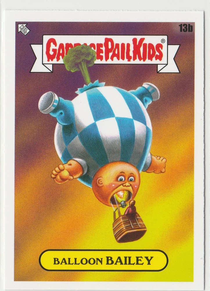 Balloon Bailey Garbage Pail Kids GPK 2021 Vacation Series Card #13b