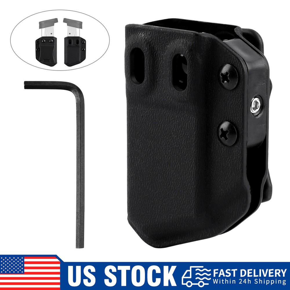 IWB&OWB Magazine Holster For 9mm/.40 Single Stack,Glock 43 Glock 19 19X 17 26 US