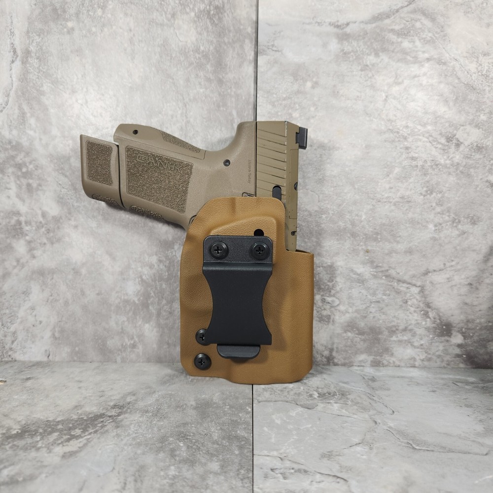 Customizable IWB Holster with Fomi in Coyote Brown for Your Preferred Model