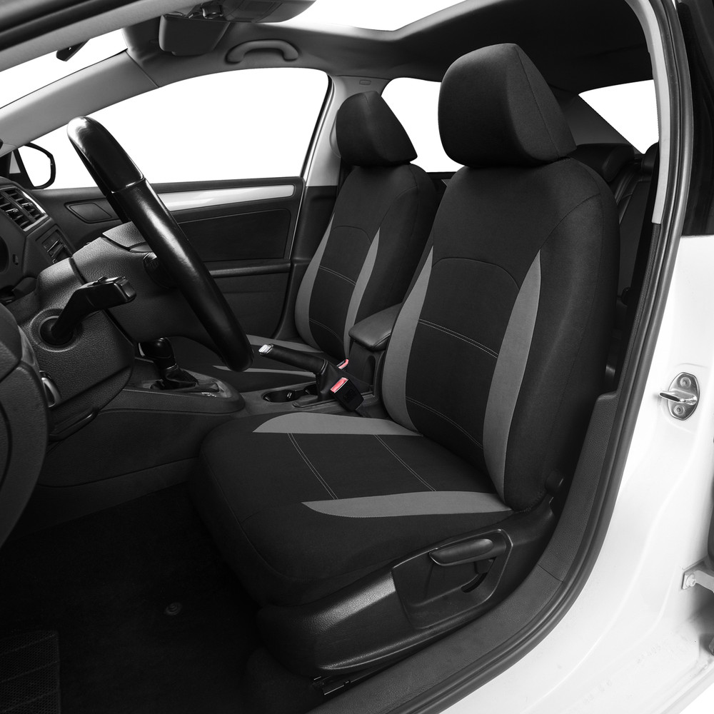 5-Seats Front Rear Car Seat Covers Full Set Cushion Protector Accessory 4 Season