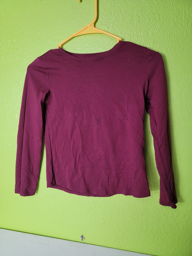 Wonder Nation Girls Shirt Long Sleeve Size Medium 7-8