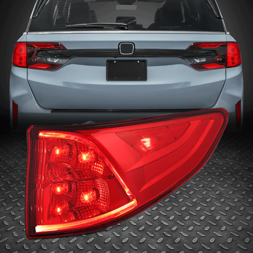 Passenger Side LED Rear Outer Tail Light Lamp Assembly For 18-23 Honda Odyssey