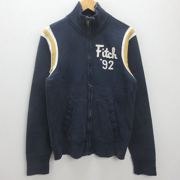 Abercrombie Fitch Maltese Navy Cotton Sweat Jacket for Men - Preowned