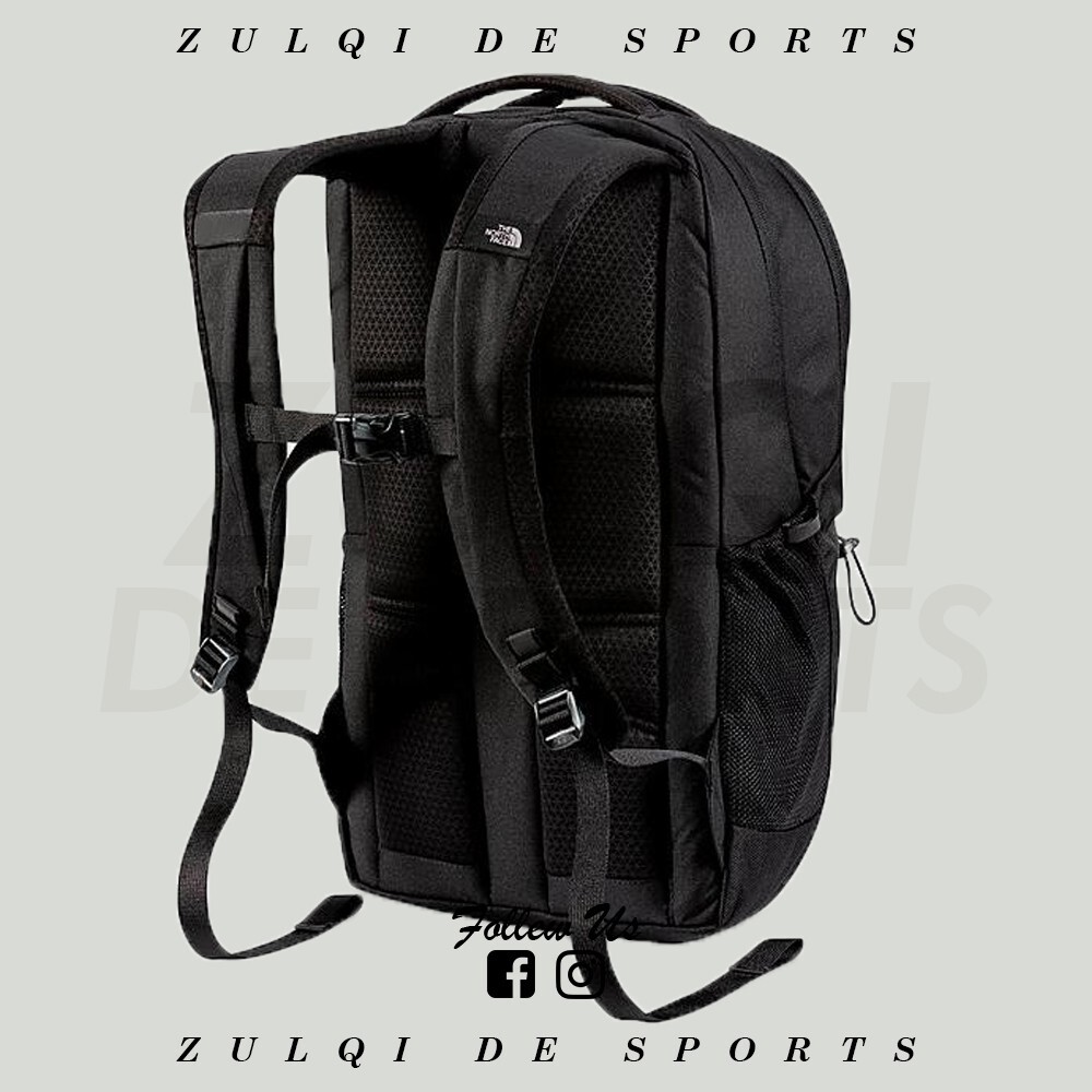 The North Face Jester 28L Black Backpack - Durable & Spacious