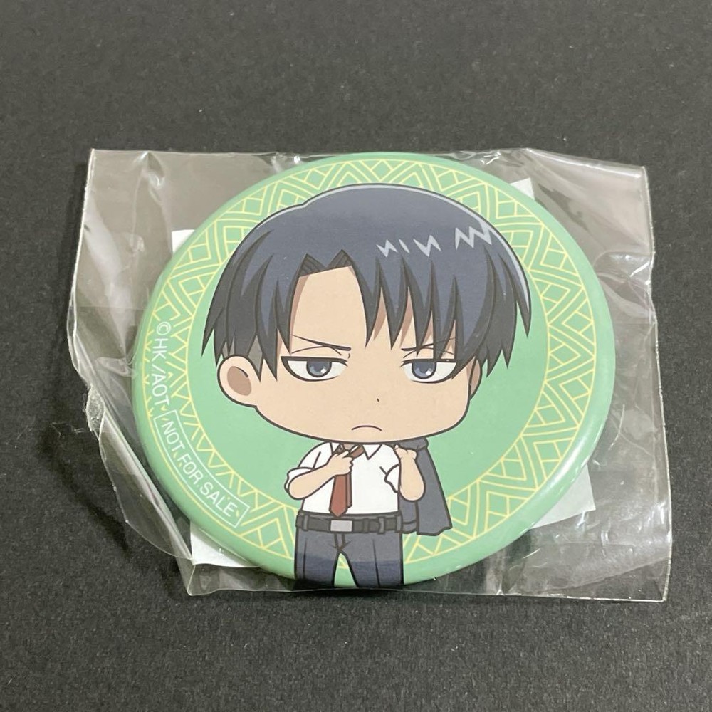 Attack On Titan Levi Can Badge Sukiya Limited
