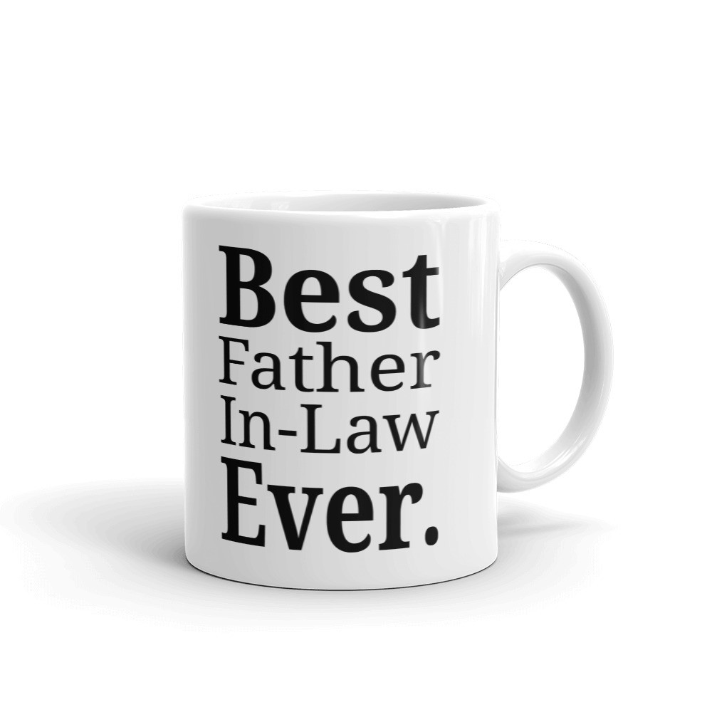 Best Father In-Law Ever Coffee Tea Ceramic Mug Office Work Cup Gift