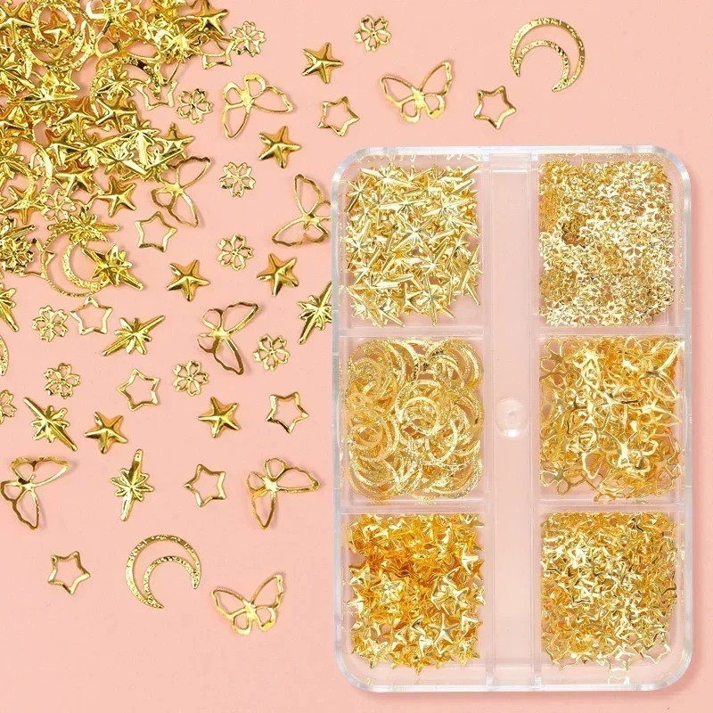 Butterfly Star Moon Epoxy Resin Mold Kit 550Pcs for Jewelry Nail Art