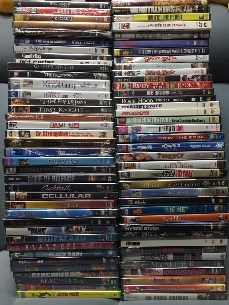 Clearance Sale - New Popular & Classic Movie DVDs - $3+ - Get 50% discount-image
