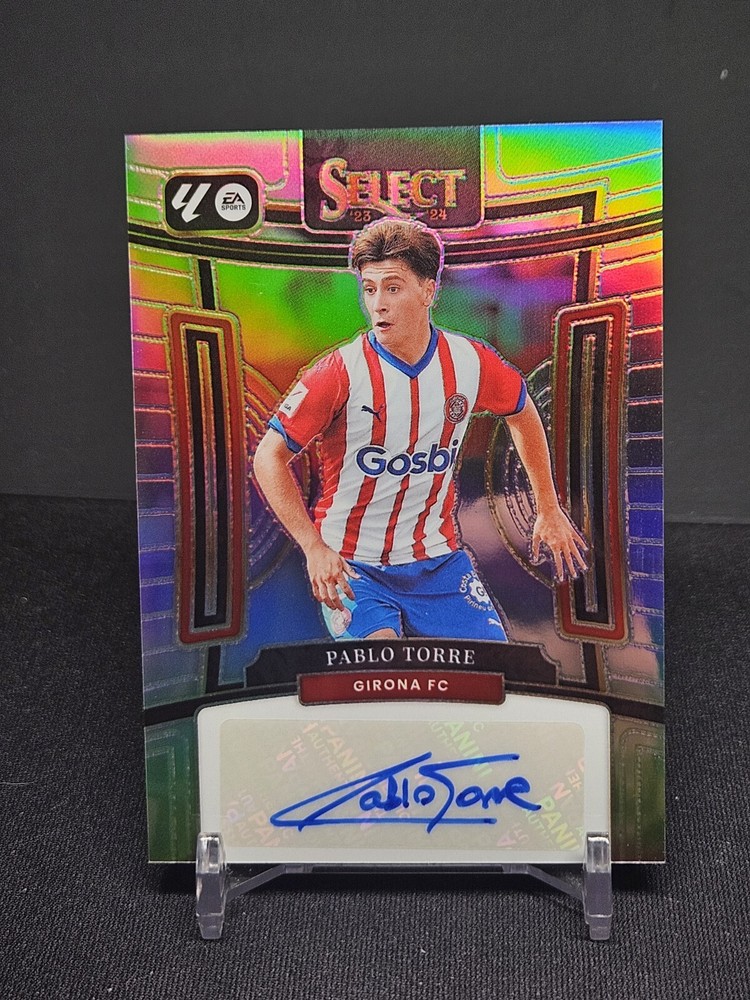 2023-24 Select La Liga Pablo Torre Signatures Autograph Silver