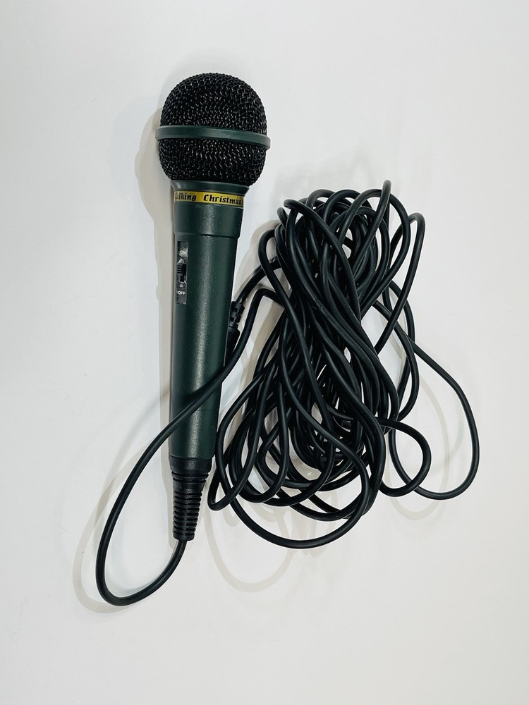 1996 Gemmy Douglas Fir Talking Christmas Tree with Plug-In Microphone Rare HTF Vintage